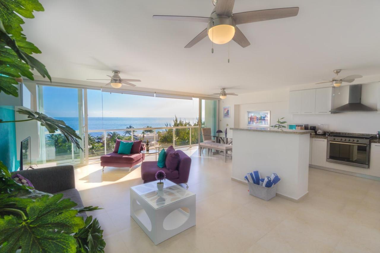 Tu Hogar Frente Al Mar Caribe, Vive Cancún Buitenkant foto