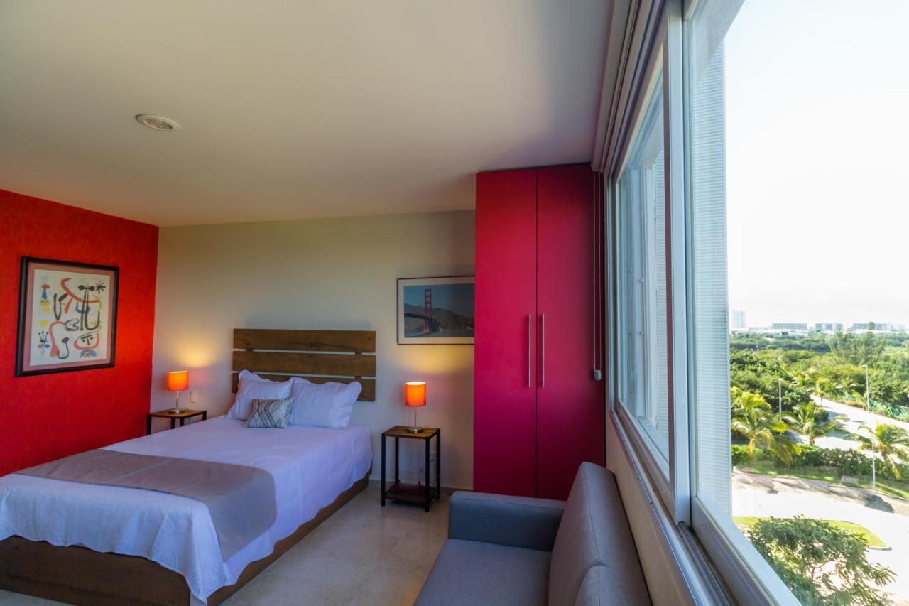 Tu Hogar Frente Al Mar Caribe, Vive Cancún Buitenkant foto