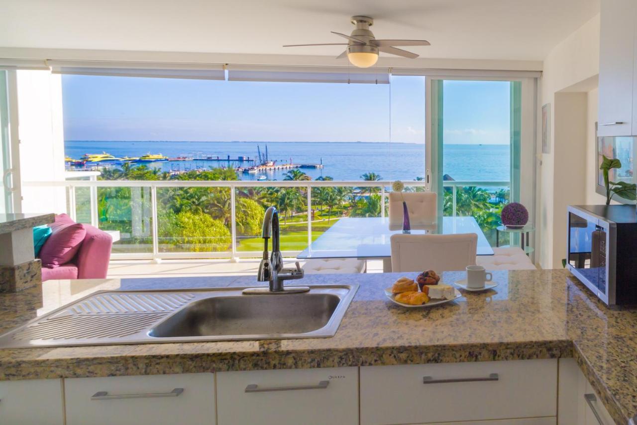 Tu Hogar Frente Al Mar Caribe, Vive Cancún Buitenkant foto