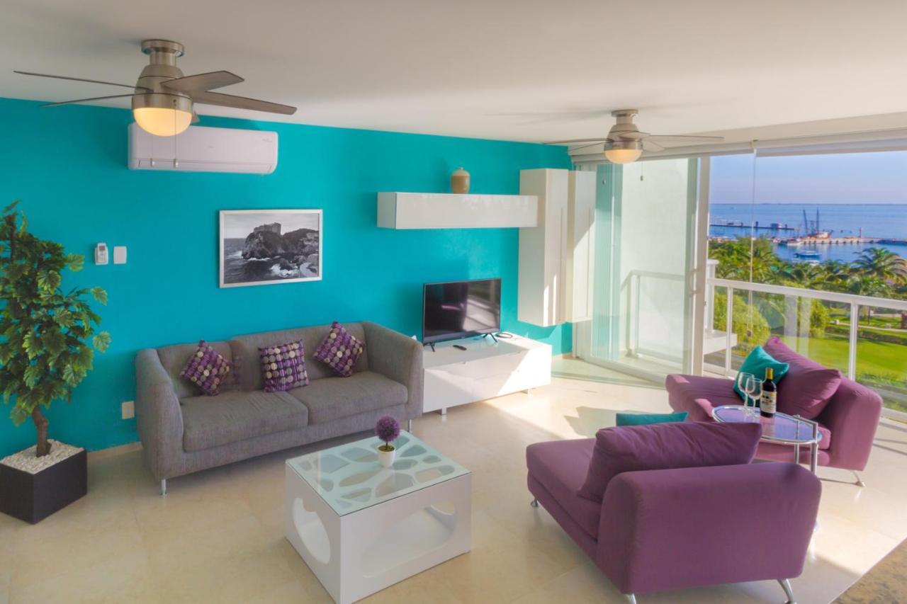 Tu Hogar Frente Al Mar Caribe, Vive Cancún Buitenkant foto